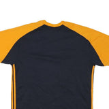 ADIDAS Mens Orange & White Modern T-Shirt M Short Sleeve Crew Neck Sports