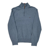 Tommy Hilfiger Jumper - Medium Blue Cotton