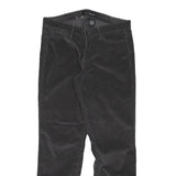 CALVIN KLEIN JEANS Womens Cotton Blend Black Regular Straight Trousers W32 L29