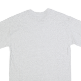 GILDAN Mens Grey Sanderson University Graphic T-Shirt M Short Sleeve Crew Neck