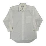Christian Dior Shirt - Large White Cotton Blend