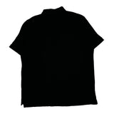 Diehl Patch Polo By Ralph Lauren Polo Shirt - Large Black Cotton
