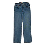 Levis 501 Jeans - 28W 30L Blue Cotton