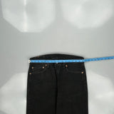 501 Levis Jeans - 32W 30L Black Cotton