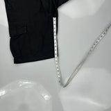 Levis Cargo Shorts - 34W 11L Black Cotton