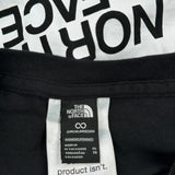 The North Face Long Sleeve T-Shirt - XL Black Cotton