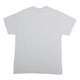 GILDEN Mens Grey Russell Wilson Football Graphic T-Shirt M Crew Neck Short