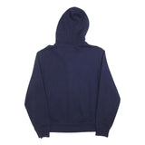 POLO RALPH LAUREN Mens Navy Blue Cotton Full Zip Hoodie M Casual Sweatshirt