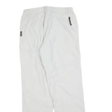 SCHOFFEL Womens Polyester Blend White Regular Straight Trousers W30 L32 Outdoor