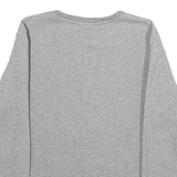 PUMA Mens Grey Sweatshirt Crew Neck M Cotton Blend Pullover Casual Active
