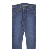 LEVI'S 510 Mens Jeans Blue Slim Skinny Denim Medium W32 L30 Slim Fit Zip