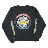 CHAMPION Mens Black Fountain Poker Run Crew Neck XL Cotton Blend Sweatshirt