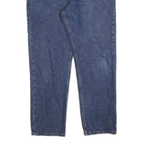 LEE Mens Regular Fit Blue Denim Classic Jeans W38 L30 Zip Cotton Blend