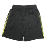 NBA Mens Black Sports Casual Shorts L W28 Lightweight Polyester Blend