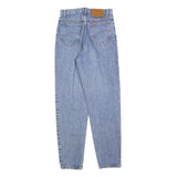 RIFLE Womens Slim Blue Denim Light Cotton Blend Jeans W26 L29 Stylish Fitted