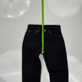 Levis 501 Jeans - 27W 32L Black Cotton