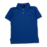 Age 5 Polo By Ralph Lauren Polo Shirt - XS Blue Cotton