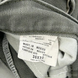 Dickies Carpenter Trousers - 36W 32L Grey Cotton