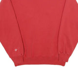 CHAMPION Mens Red Cotton Blend Crew Neck M Sweatshirt Pullover Casual