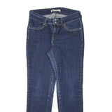 LEVI'S Womens Regular Fit Blue Denim Jeans W29 L28 Classic Cotton Blend Zip