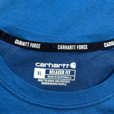 Carhartt Force Carhartt T-Shirt - XL Blue Cotton