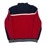 Tommy Hilfiger Track Jacket - Large Navy Cotton