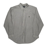 Ralph Lauren Checked Shirt - XL Brown Cotton