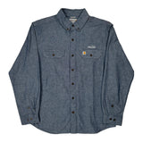 Alta Logo Carhartt Shirt - Large Blue Cotton