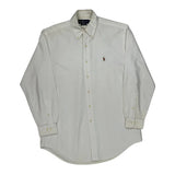 Ralph Lauren Shirt - Medium White Cotton