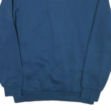 PUMA Mens Blue Cotton Blend Crew Neck Sweatshirt S Casual Sportswear