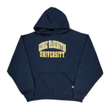 George Washington University Russell Athletic College Hoodie - XL Navy Cotton