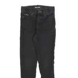 DKNY Womens Slim Black Denim Jeans Cotton Blend W26 L28 Stylish Zip Closure
