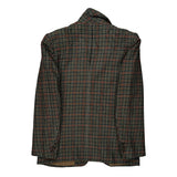Aquascutum Checked Blazer - Large Multicoloured Wool