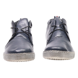 RIEKER Moccasin Shoes Blue Leather Mens UK 6.5