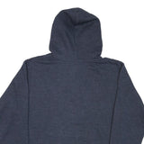 RETRO BRAND Mens Navy Blue Hoodie M Cotton Blend Pullover Sweatshirt