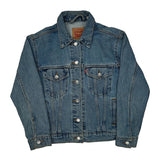 Levis Denim Jacket - Small Blue Denim