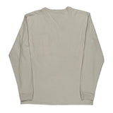 Carhartt Long Sleeve T-Shirt - Medium Cream Cotton