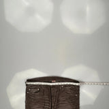 True Religion Slim Fit Jeans - 36W 32L Brown Cotton Blend