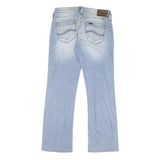 LEE Womens Regular Fit Bootcut Denim Light Blue W32 L28 Classic Cotton Blend