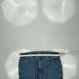 Unbranded Carpenter Pants - 36W 30L Blue Cotton