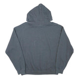 GILDAN Mens Grey Stanford University Pullover Hoodie L Cotton Blend Casual