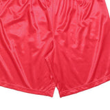 STARTER Mens Shorts Red L W34 Sports Casual Polyester Elastic Waist