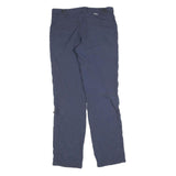 ICEPEAK Womens Polyester Navy Blue Regular Fit Straight Trousers W30 L30 Outdoor