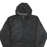 CHAMPION Mens Black Issaquah Cheer Hooded Jacket M Polyester Blend Zip Outdoor
