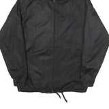 CHAMPION Mens Black Issaquah Cheer Hooded Jacket M Polyester Blend Zip Outdoor