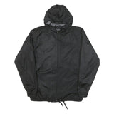 CHAMPION Mens Black Issaquah Cheer Hooded Jacket M Polyester Blend Zip Outdoor
