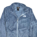 THE NORTH FACE Womens Blue Softshell Jacket S Polyester Blend Zip Lightweight
