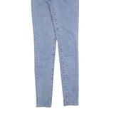 LEVI'S 721 Womens Slim Blue Denim Light W24 L30 Slim Fit Skinny Jeans