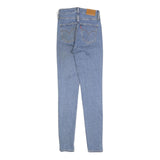 LEVI'S 721 Womens Slim Blue Denim Light W24 L30 Slim Fit Skinny Jeans