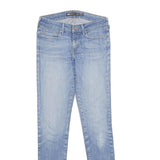 LEVI'S Slight Curve Mid Rise Skinny Womens Jeans Blue Slim Denim Light W27 L34